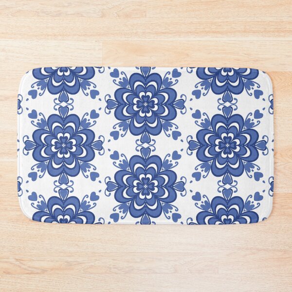 Item preview, Copy of Majolica Ceramic pattern blue designed and sold by Lucia-Fox.