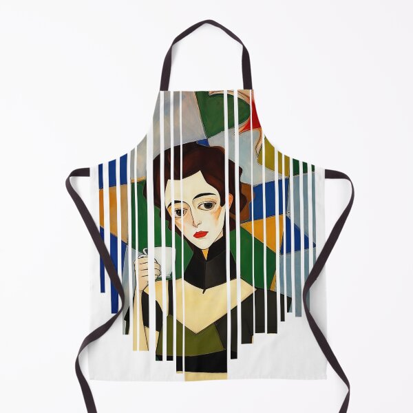 Item preview, Fragmented coffee lady designed and sold by GracefulGems.
