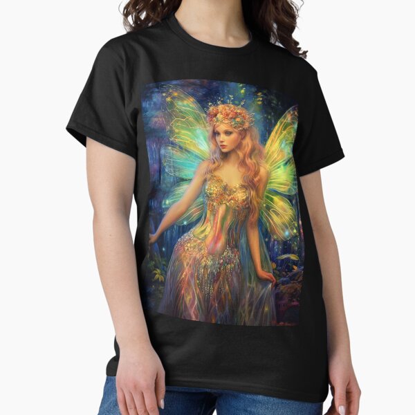 Item preview, Iridescent glowing Fairy 15 designed and sold by Art by Lilia.