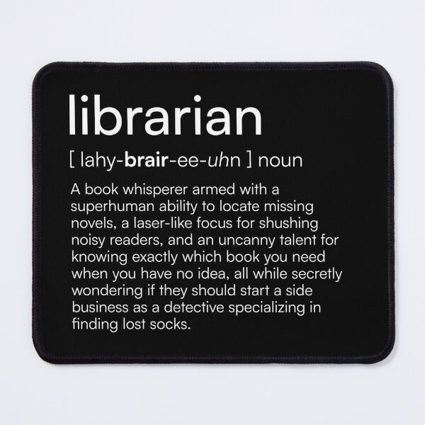 Item preview, Librarian Definition designed and sold by Merchgard.