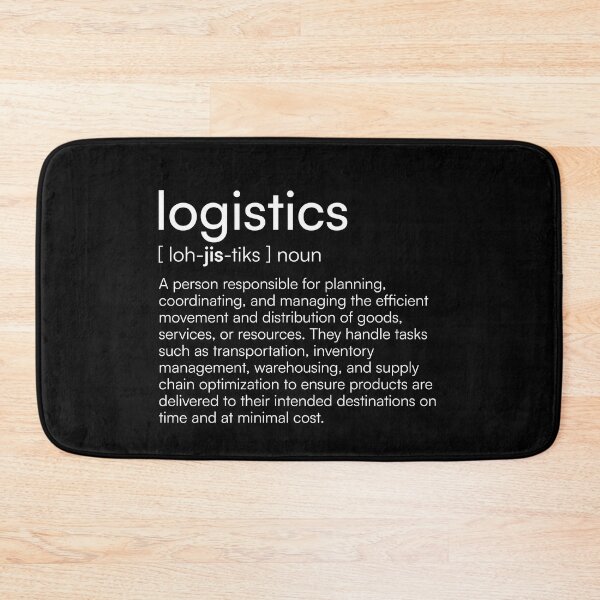 Item preview, Logistics Definition designed and sold by Merchgard.