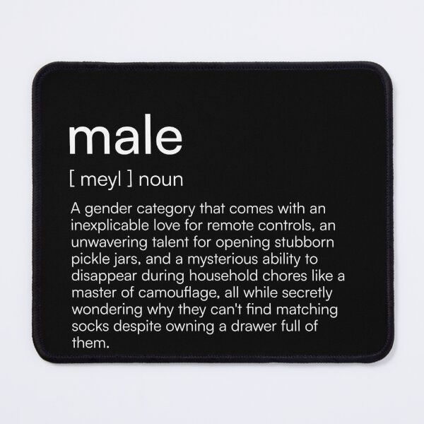 Item preview, Male Definition designed and sold by Merchgard.