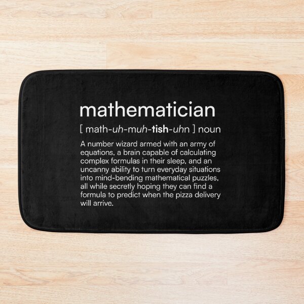 Item preview, Mathematician Definition designed and sold by Merchgard.