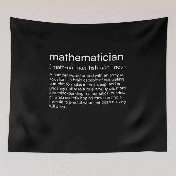 Item preview, Mathematician Definition designed and sold by Merchgard.
