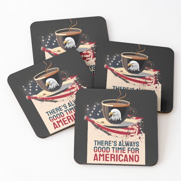Item preview, There's always good time for americano coffee designed and sold by twisted-dot.