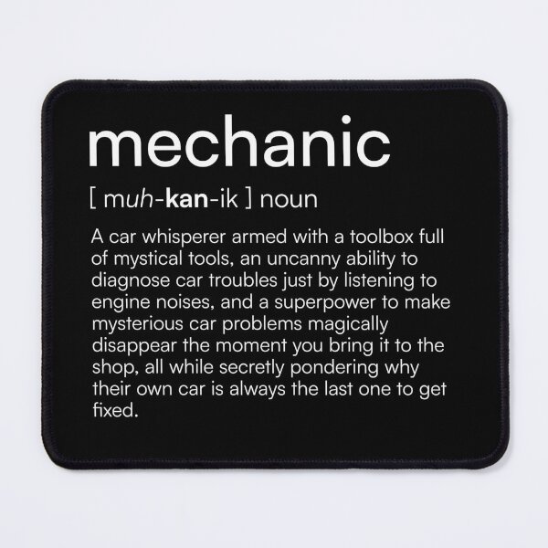 Item preview, Mechanic Definition designed and sold by Merchgard.