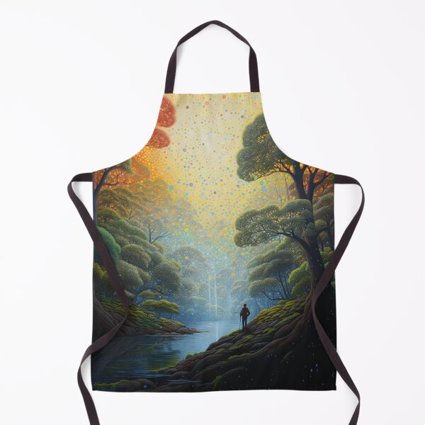 Item preview, Cascade of Dots: A Neo-Impressionist Rendering - 26 designed and sold by Moisky Art.