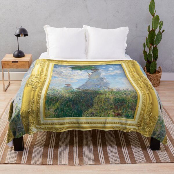 Item preview, Claude Monet's Madam Monet and her son by claude monet (1875) portrait designed and sold by AndromedaWeb.