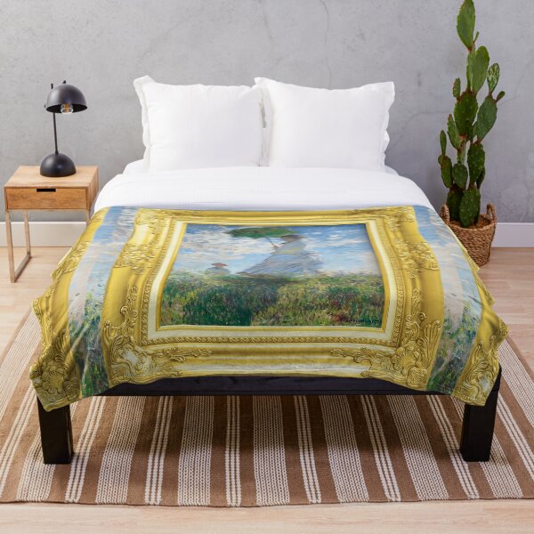Item preview, Claude Monet's Madam Monet and her son by claude monet (1875) portrait designed and sold by AndromedaWeb.