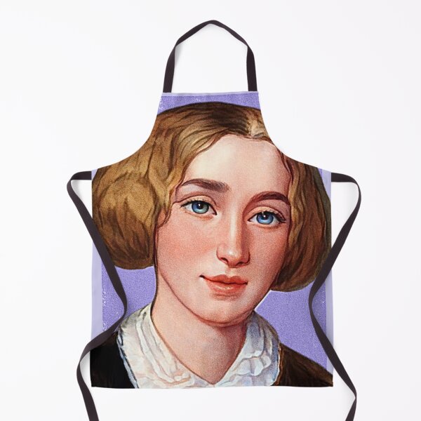 Item preview, English Novelist George Eliot - purple - illustration designed and sold by Litstoy.