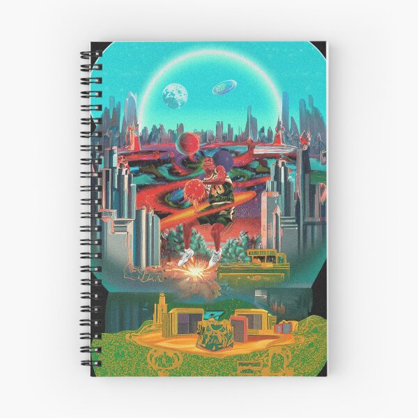 Item preview, Vintage Basketball 92 - Kemp - Astral plane designed and sold by InsideOutCards.