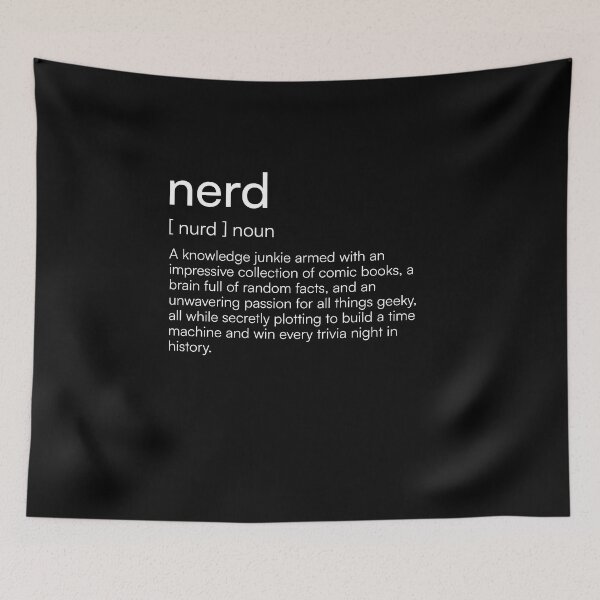 Artikelvorschau, Nerd-Definition entworfen und verkauft von Merchgard.