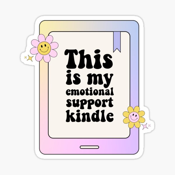 Bookish Kindle Sticker Pack Kindle Stickers Aesthetic Stickers