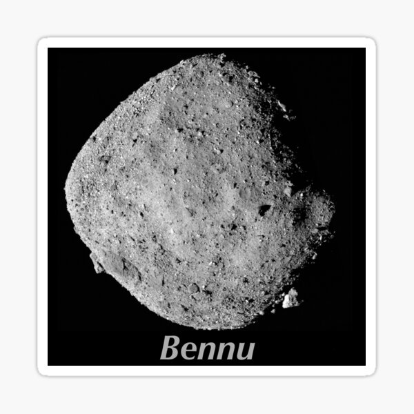 Vista previa del artículo con la obra «Retorno de muestra de la NASA del asteroide Bennu OSIRIS-REx», diseñado y vendido por Arby-G.