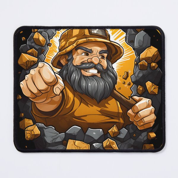 Item preview, Gold Mining Logo designed and sold by RosmirStore.