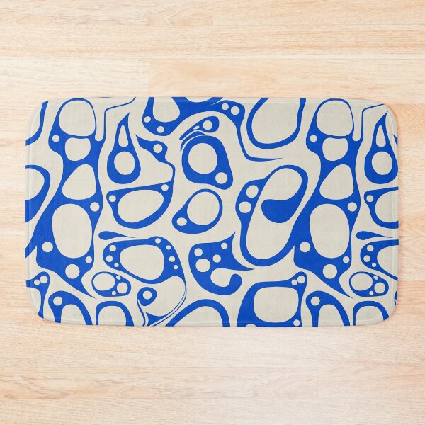 Item preview, Biomorphic Psychedelic Blue designed and sold by DesignHausArt.