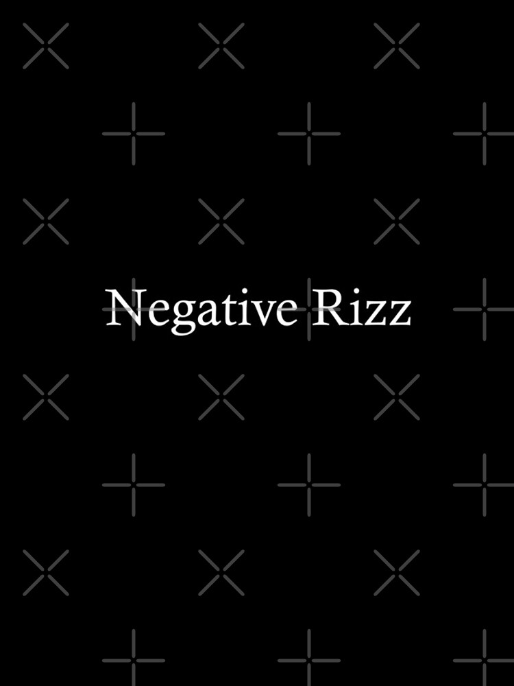 Thumbnail 4 of 4, iPhone Case, Negative Rizz designed and sold by SeanGluz.
