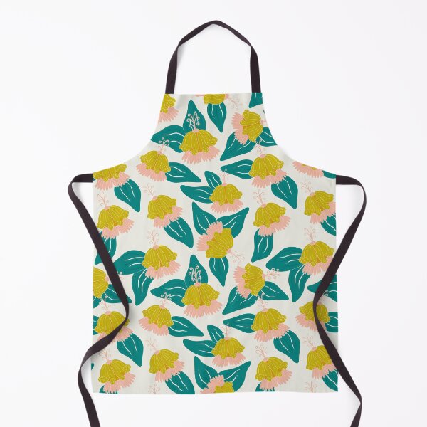 Item preview, Flowers Pattern Yellow designed and sold by HeartPieces.