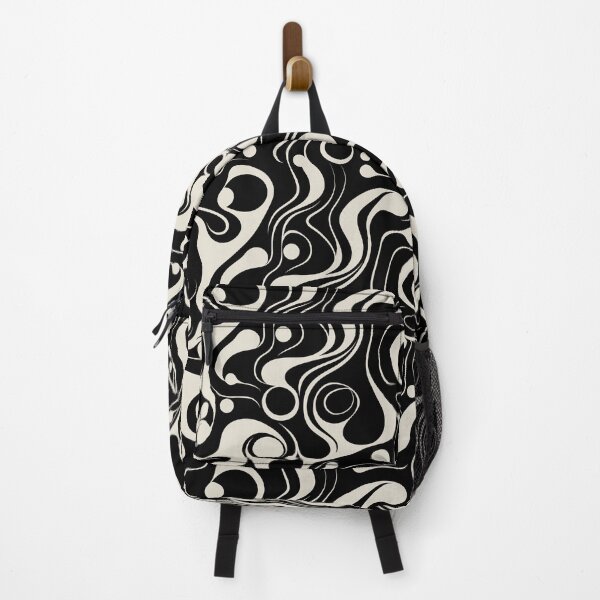 Item preview, Biomorphic Psychedelic Black designed and sold by DesignHausArt.