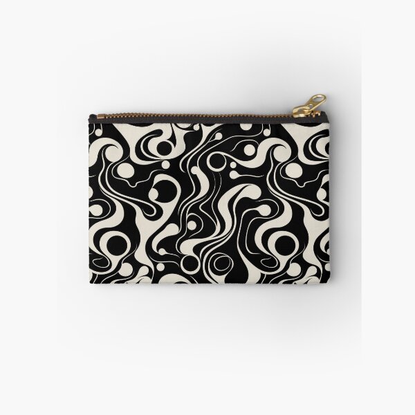 Item preview, Biomorphic Psychedelic Black designed and sold by DesignHausArt.