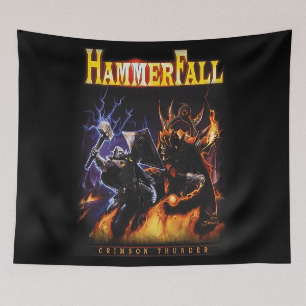 Item preview, Hammerfall - Crimson Thunder designed and sold by MaximilianoSh.