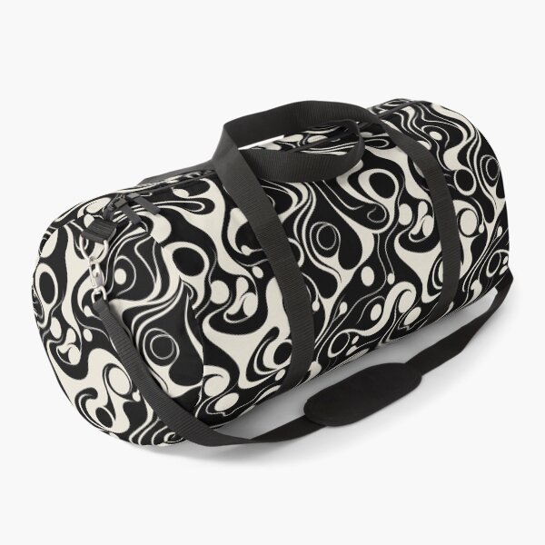 Item preview, Biomorphic Psychedelic Black designed and sold by DesignHausArt.