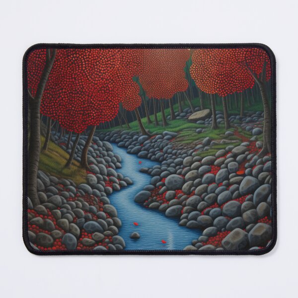 Item preview, Cascade of Dots: A Neo-Impressionist Rendering - 28 designed and sold by Moisky Art.