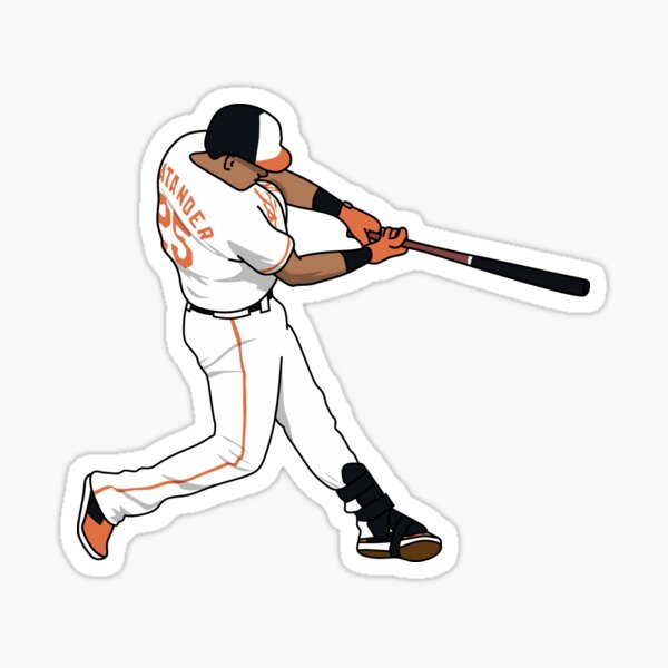 Adley Rutschman Home Run Swing Glossy Sticker 3 Water -  Finland