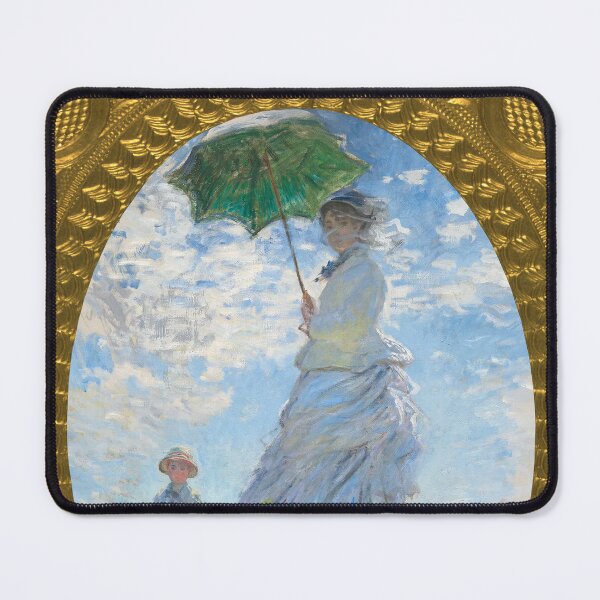 Item preview, Retrato de la señora Monet y su hijo de Claude Monet por claude monet (1875) designed and sold by AndromedaWeb.