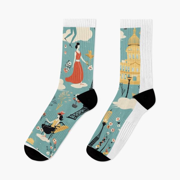Item preview, Parisian Inspired Print designed and sold by QuestingCloset.