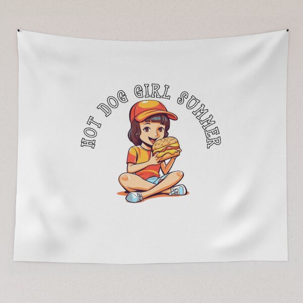 Item preview, HOT DOG GIRL SUMMER designed and sold by Tee Studio.