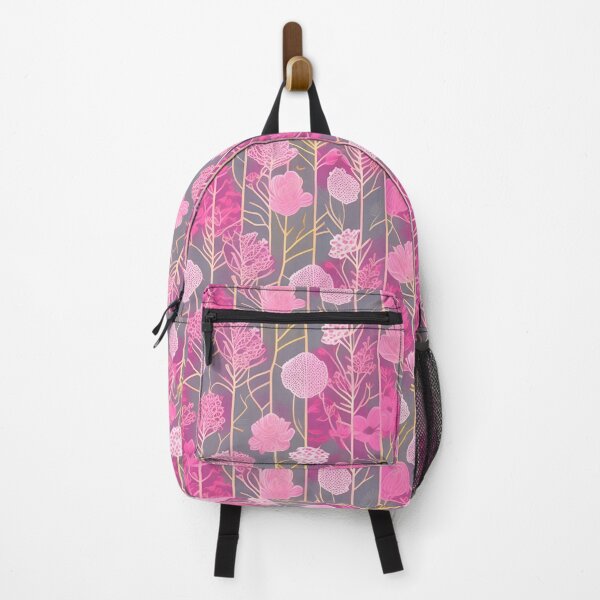 Item preview, Stripes Tropical blossom flower plants seamless art illustration designed and sold by gmm2000.