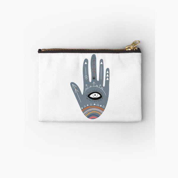 Item preview, Mystical groovy item magic hand symbol with arrows and eye designed and sold by lettostudio.