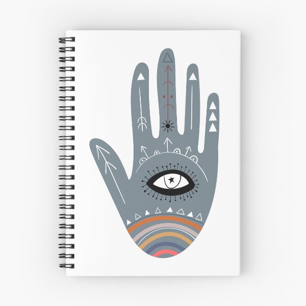 Item preview, Mystical groovy item magic hand symbol with arrows and eye designed and sold by lettostudio.