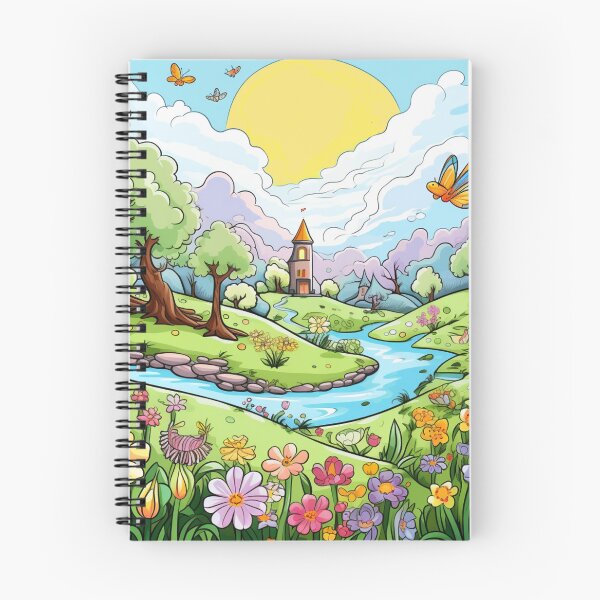 Item preview, Spring Scene designed and sold by Myra365Art.