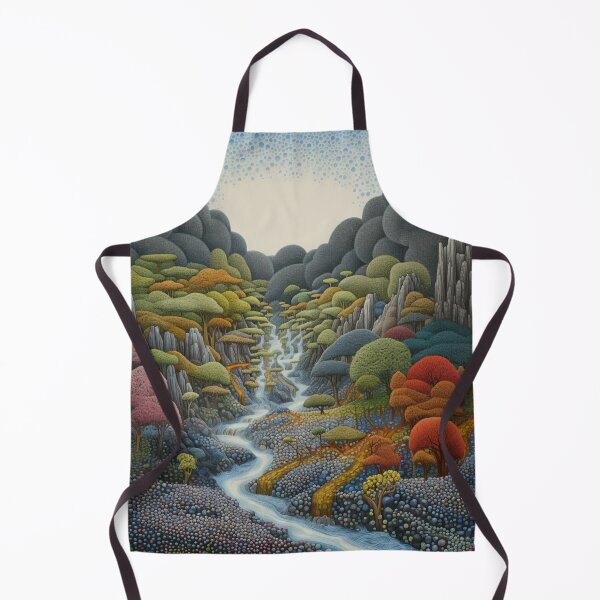 Item preview, Cascade of Dots: A Neo-Impressionist Rendering - 30 designed and sold by Moisky Art.