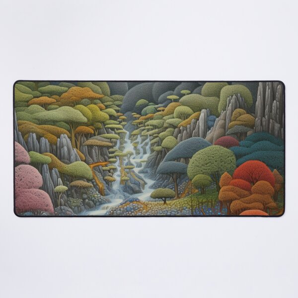 Item preview, Cascade of Dots: A Neo-Impressionist Rendering - 30 designed and sold by Moisky Art.