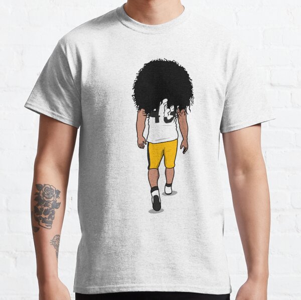 Troy Polamalu Vintage 90s Graphic Style T-shirt Troy Polamalu 