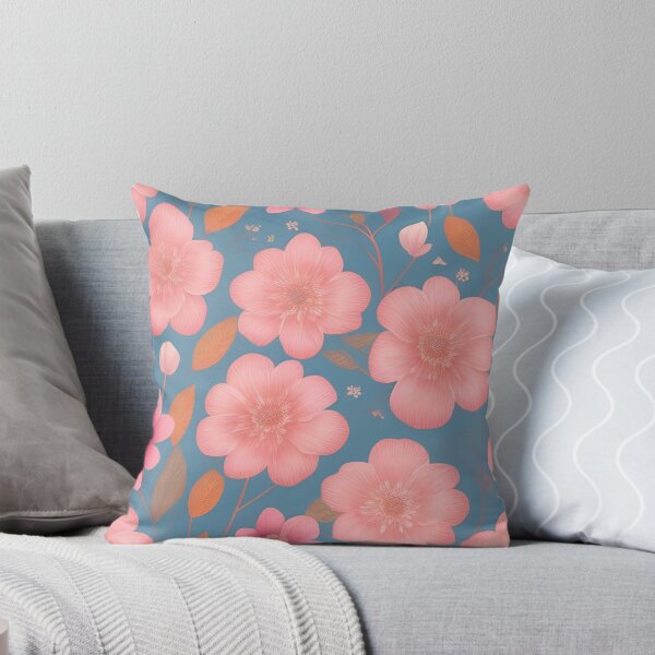 Item preview, Vintage Tropical blossom flower plants seamless art illustration  designed and sold by gmm2000.