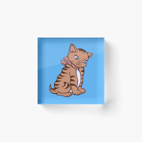 Item preview, Cute Orange Tabby Kitten with Bow designed and sold by Deborah Camp.