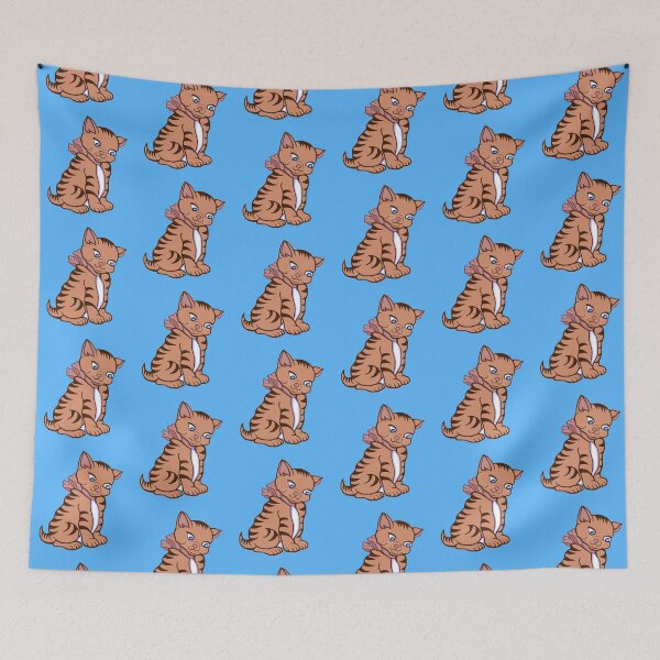 Item preview, Cute Orange Tabby Kitten with Bow designed and sold by Deborah Camp.