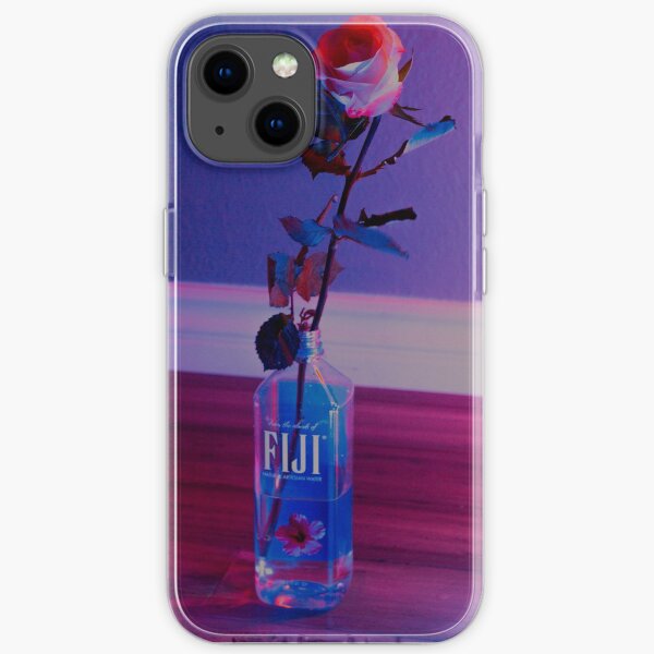 VaporWave rose iPhone Soft Case