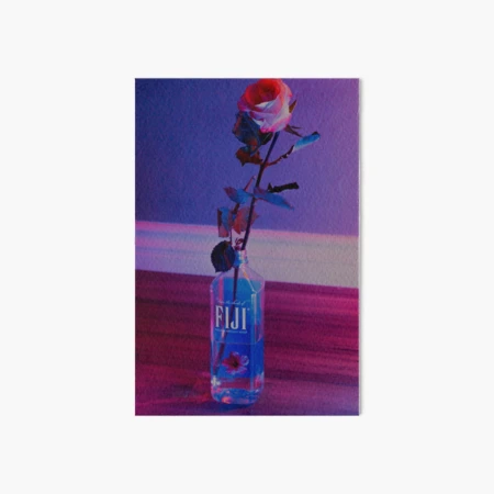 Aesthetic Fiji Water Bottle! Art Board Print for Sale by PennySoda