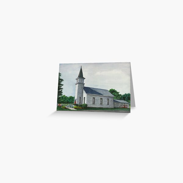 Sanctuary Collection, Jenningsville United Methodist Church, Jenningsville, Pennsylvania Greeting Card