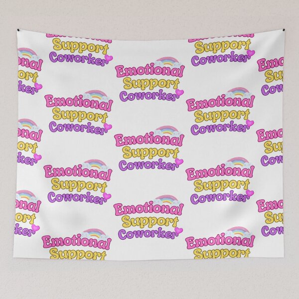 Item preview, Emotional Support Coworker designed and sold by Uryummypie.