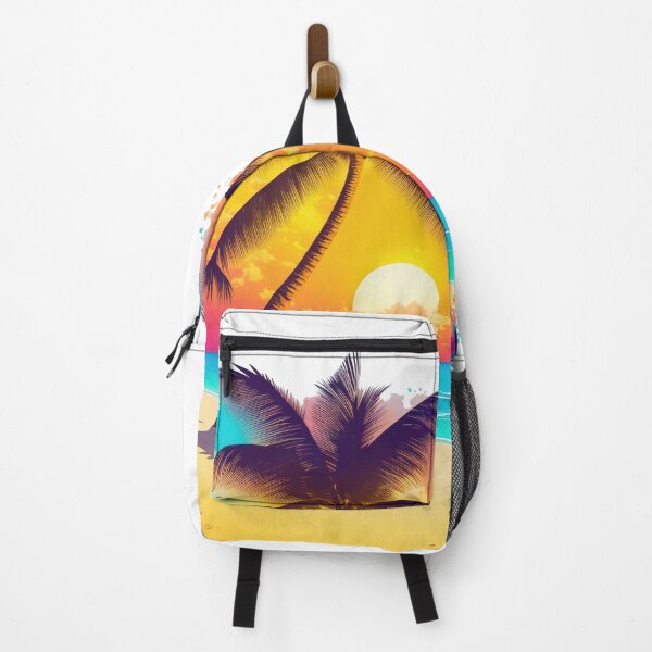 Item preview, A tropical paradise with palm trees, sandy beaches designed and sold by CoolPixels.
