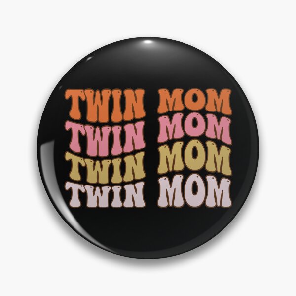 Item preview, Groovy Twin Mama Funny Mother's Day For New Mom Of Twins designed and sold by T-DESIGNEDZ.