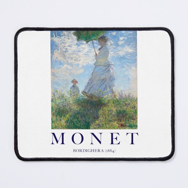 Item preview, Poster Claude Monet's Madam Monet and her son by claude monet (1875) portrait designed and sold by AndromedaWeb.