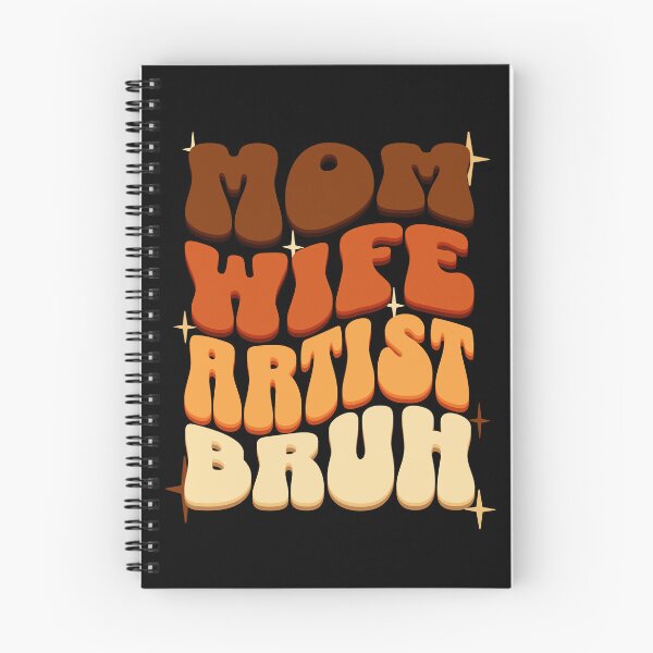 Item preview, Mom Wife Artist, Retro Colorful Mommy design designed and sold by BYNDART.