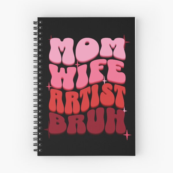 Item preview, Mom Wife Artist, Retro Colorful Mommy design designed and sold by BYNDART.